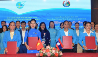  Vietnamese, Lao women’s unions collaborate across areas